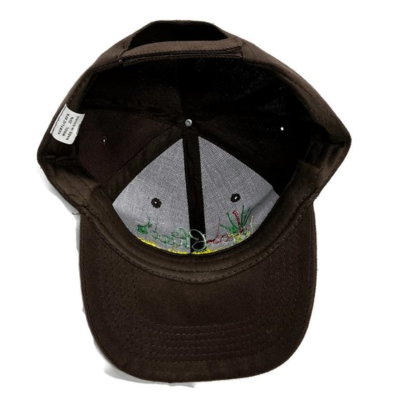 Chico's Mexican Restaurant Hat Wool Blend Adjustable Cap Brown - Picture 4 of 6